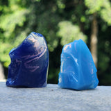 Opaque Andara Crystal in Purple Blue for Spiritual Healing Work - Andara Temple