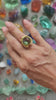 Compass Oracle Green & Purple Andara Ring