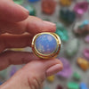 Compass Oracle Yellow & Milky Blue Andara Ring
