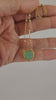 Milky Green Andara Heart Necklace