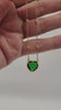 Dark Green Andara Heart Necklace